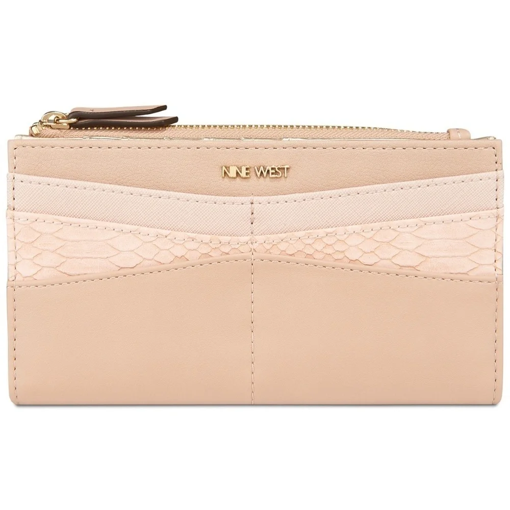 Nine West Wallet Slim Zip Organizer - Picture 1 of 4